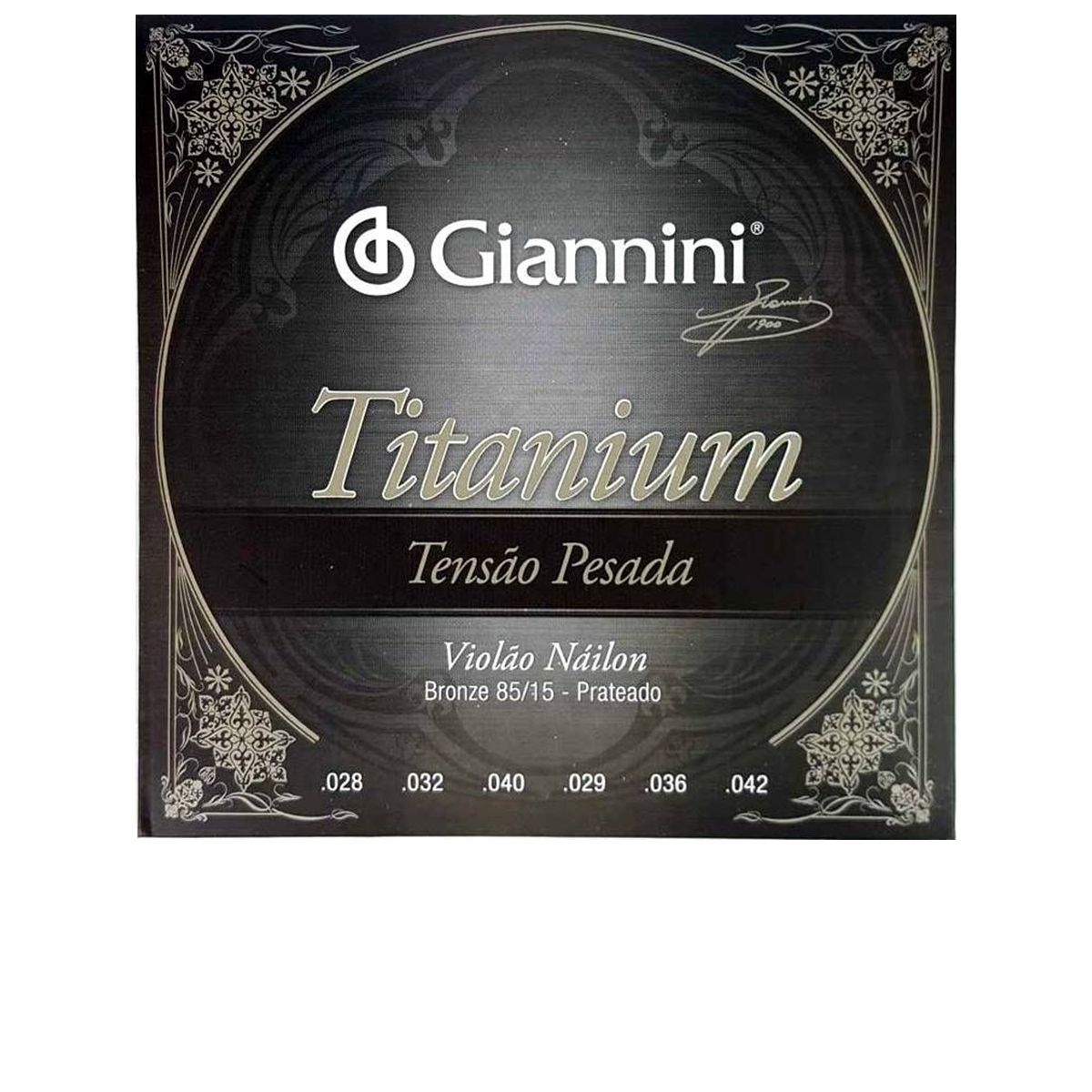 Encordoamento de Violão Nylon Giannini Titanium