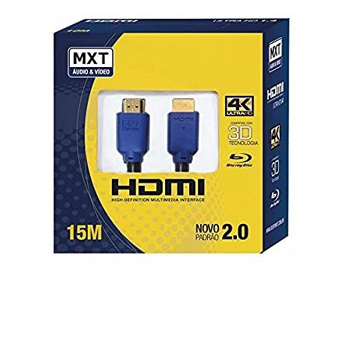 Cabo Hdmi MXT 4K 15 Metros