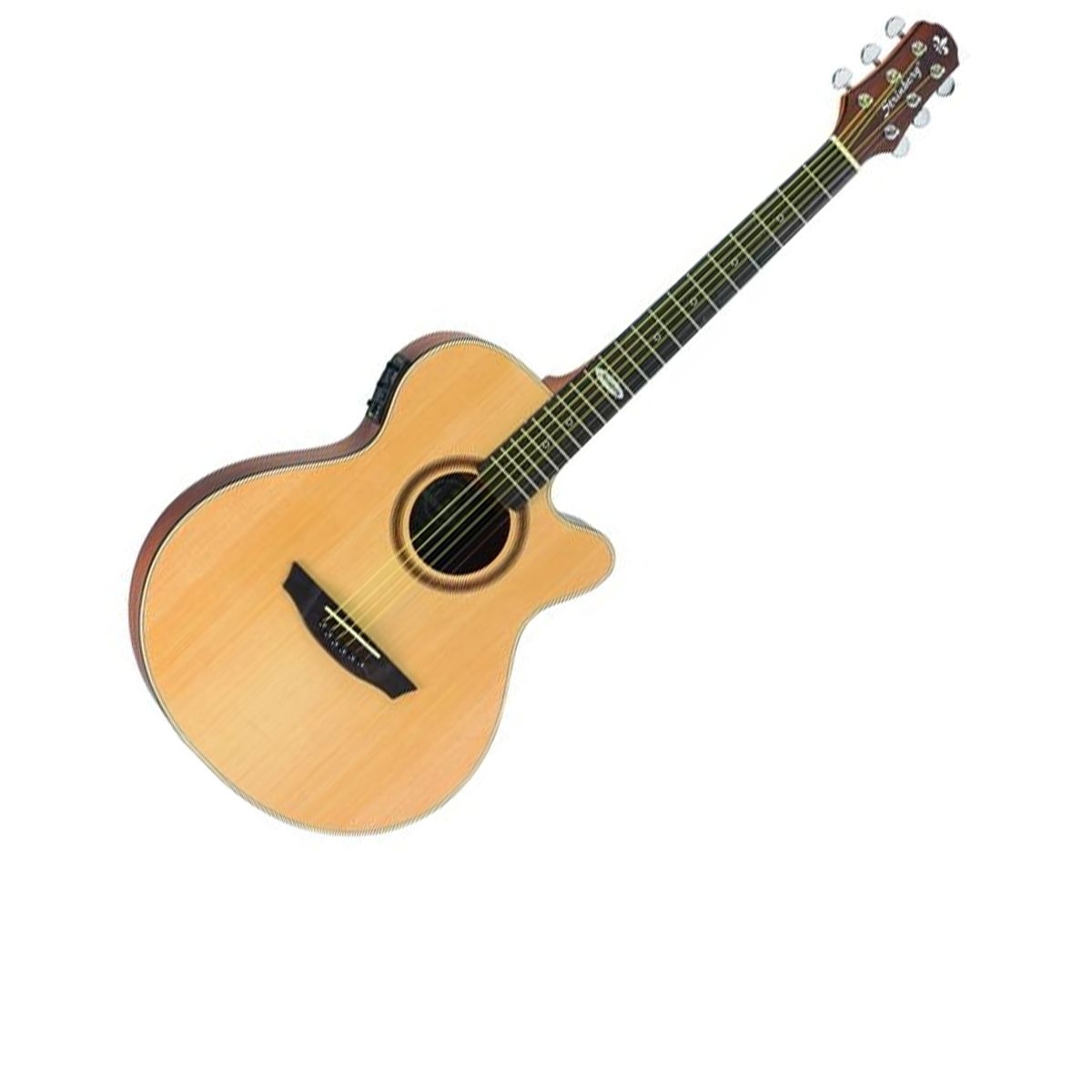 Violão Elétrico Aço Strinberg SF200C NS Flat Fosco